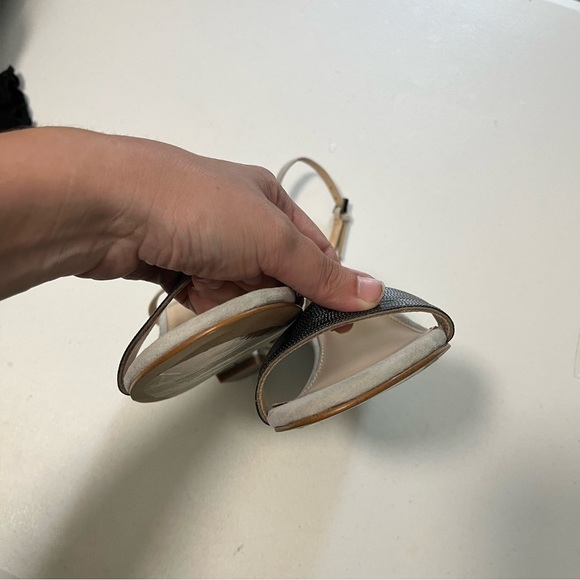 BOTKIER NY Ankle Strap Open Toe Dress Leather Sandal Shoes Persi Size 7.5 - Picture 5 of 8